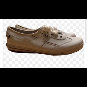 Keds White Leather Sneakers (8)